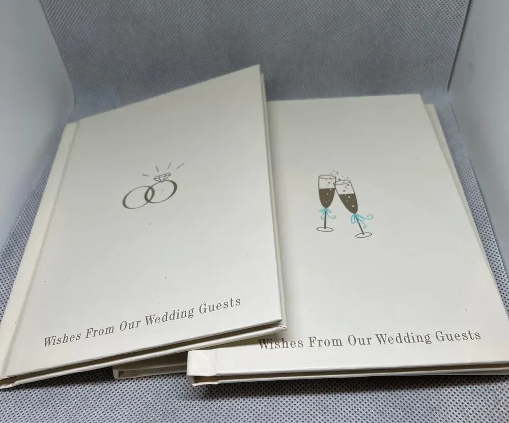 Hallmark Wishes Wedding Guests Thought Booklets #WCA2115 (Set of 4)
